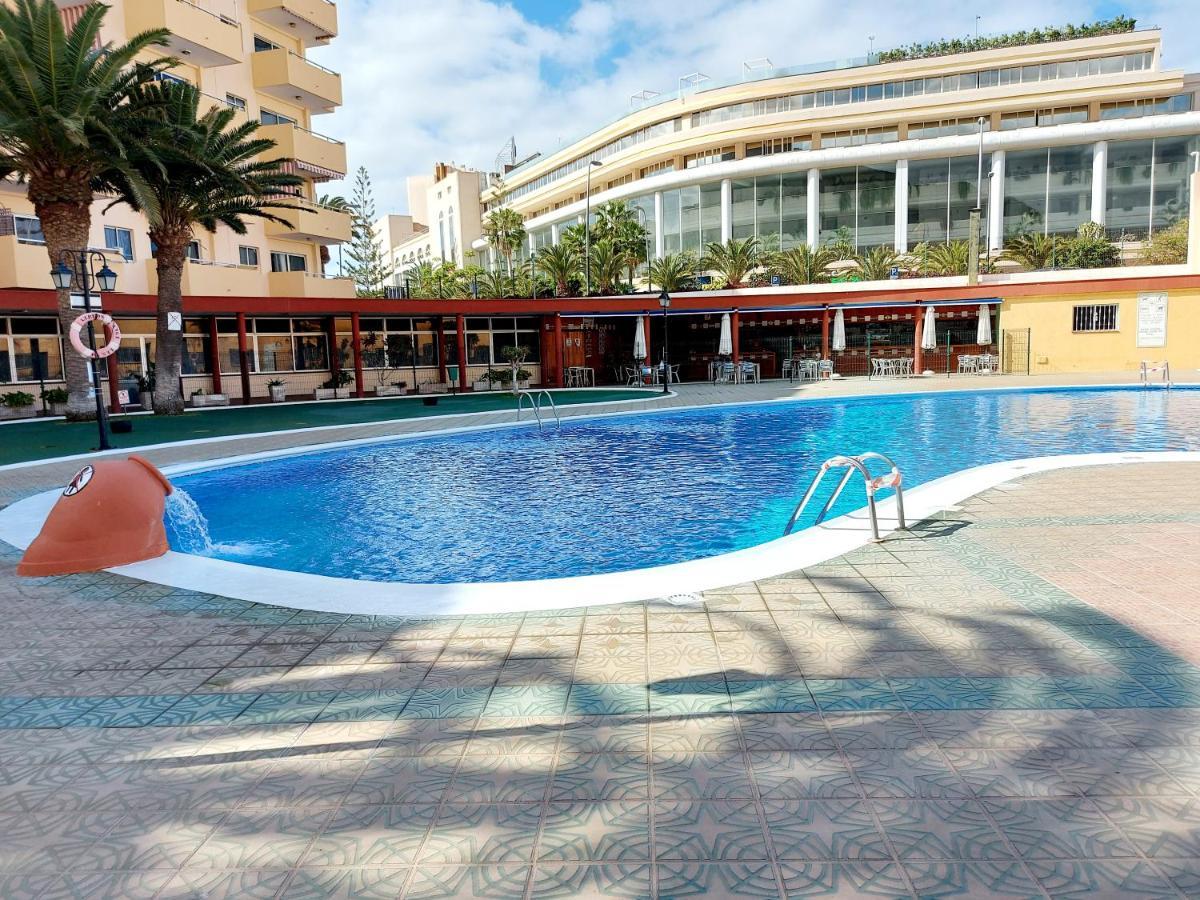 Sunny Cozy Nice Apartment Loscristianos Wifi,Pool Los Cristianos  Εξωτερικό φωτογραφία